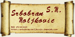 Srbobran Moljković vizit kartica